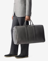 Bag Boston Grigia In Pelle