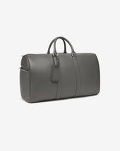 Bag Boston Grigia In Pelle