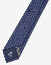 Tie In Seta Disegno Geometrico Jacquard
