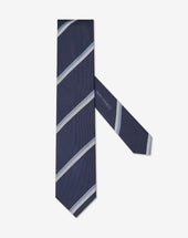 Tie In Seta Jacquard Regimental