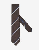 Tie In Seta Jacquard Regimental