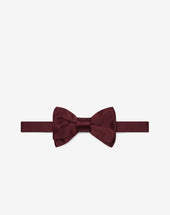 Papillon Bordeaux In Raso Di Pura Seta