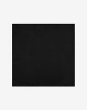 Pochette Nera In Raso Unito