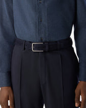 Belt In Pelle Scamosciata