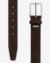 Belt Testa Di Moro In Pelle Scamosciata