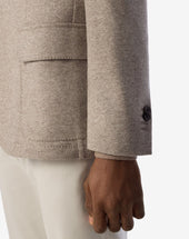 Jacket In Jersey Di Lana