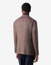Jacket In Lana Pettinata