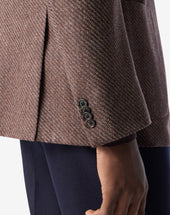 Jacket In Lana Pettinata