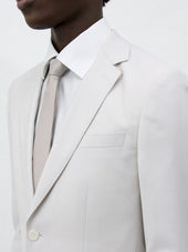 Costume 2 Pi Ces Slim En Laine Crue