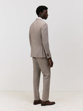Costume 2 Pi Ces Regular En Laine M Lang E Beige