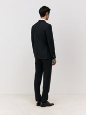 Costume 2 Pi Ces Regular En Laine Vert Fonc