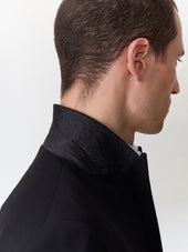 Costume 2 Pi Ces Crois Regular En Laine Noire