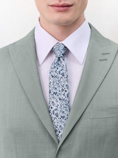 Costume 2 Pi Ces Slim En Laine Vert D Eau
