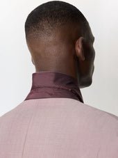 Costume 2 Pi Ces Slim En Laine Stretch Violette