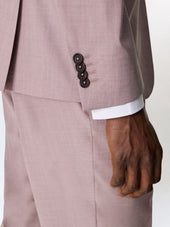 Costume 2 Pi Ces Slim En Laine Stretch Violette
