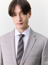 Costume 2 Pi Ces Slim En Laine Beige Prince De Galles