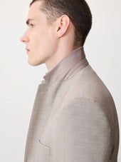 Costume 2 Pi Ces Slim En Laine Beige
