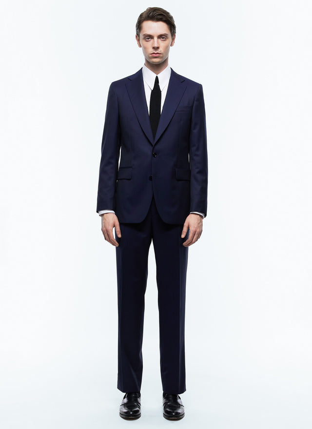 Suit ajusté en laine certifiée