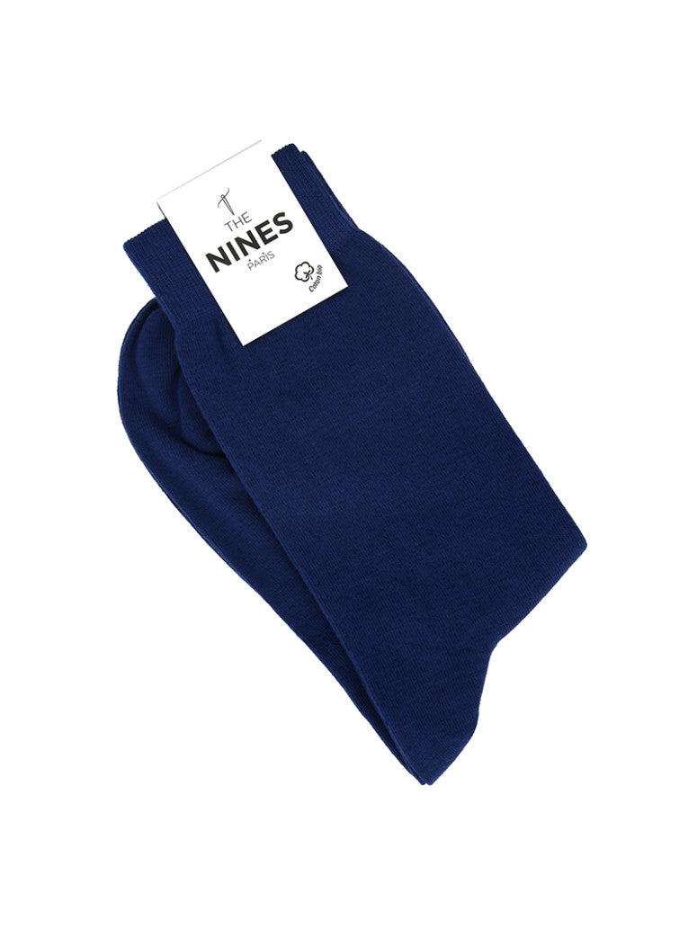 Organic Cotton Socks Midnight Blue
