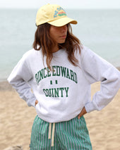 Prince Edward County Fleece Sweatshirt Cloud Unisex