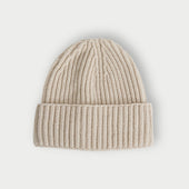 Cream Cashmere Beanie