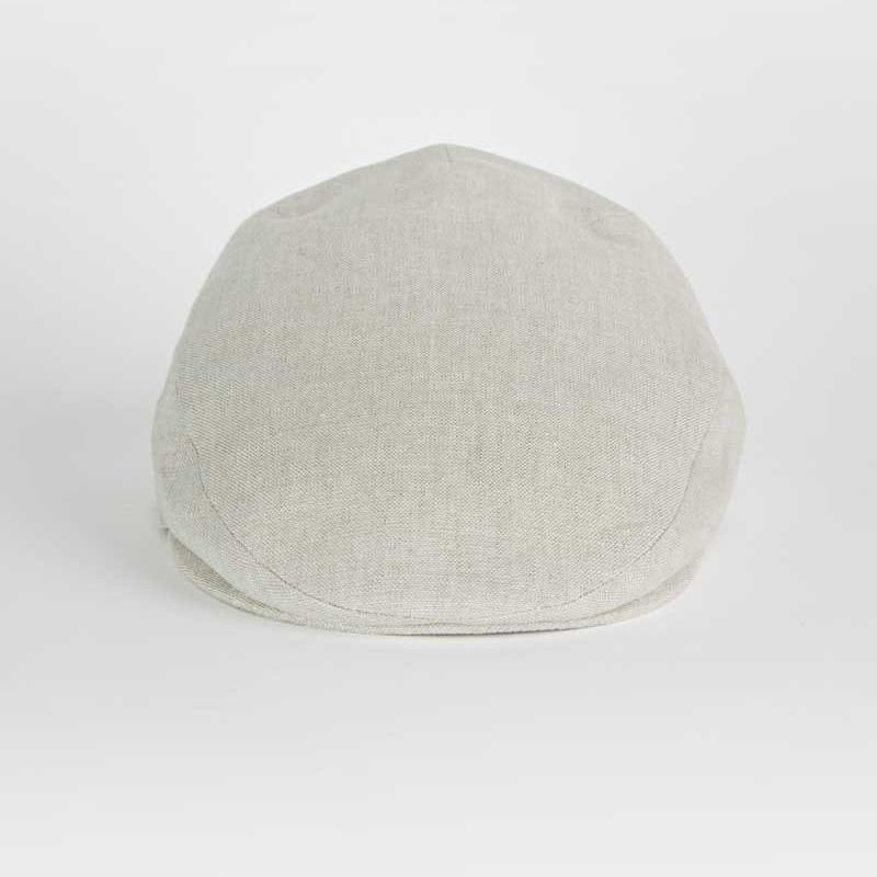 Linen Flat Cap