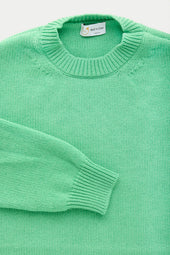 Cashmere Crewneck Sweater Irish Green