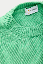 Cashmere Crewneck Sweater Irish Green