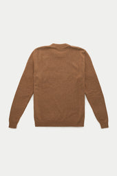 Baby Cashmere Knitted Long Sleeve Crewneck Jitney
