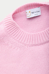 Cashmere Crewneck Sweater Rosa