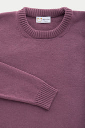 Crown Cashmere Knitted Long Sleeve Crewneck Rudbeckia