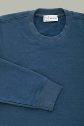 Crewneck Set Sleeve Bleach Sweatshirt Bamboo Sorona Navy