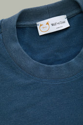 Crewneck Set Sleeve Bleach Sweatshirt Bamboo Sorona Navy