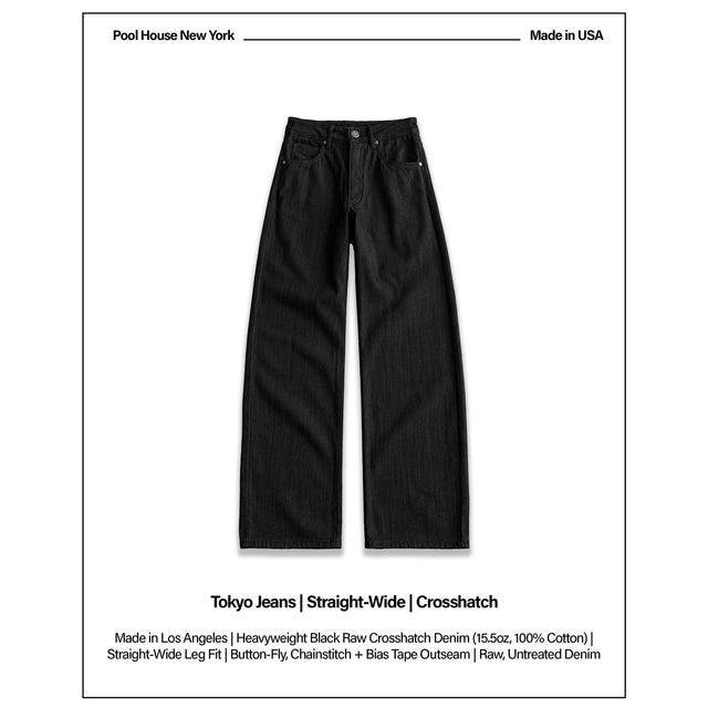 Tokyo Jeans | Straight-Wide | Crosshatch