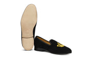 CROWN VELVET SLIPPER