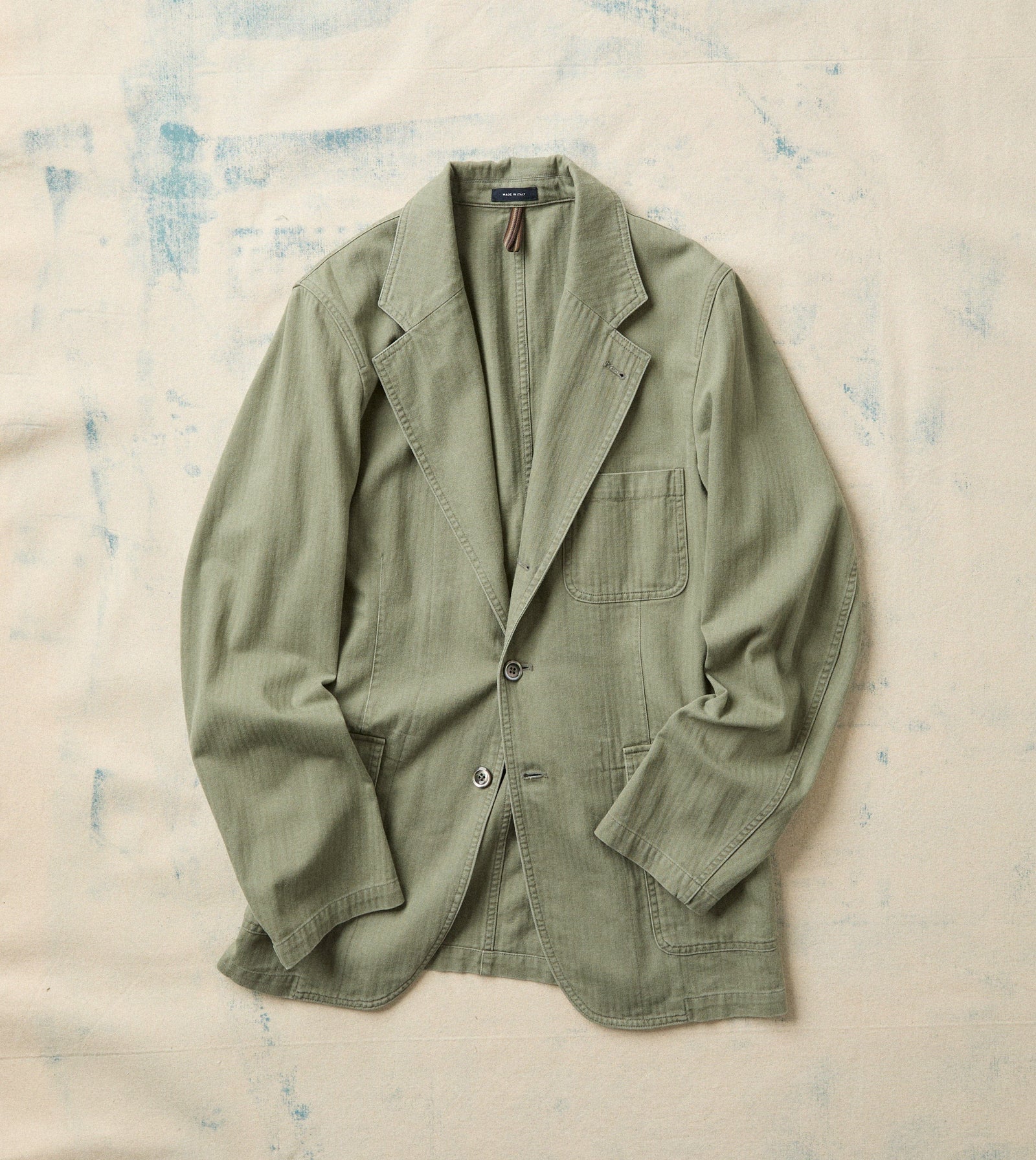 Herringbone Twill Cotton Games Blazer Mk I