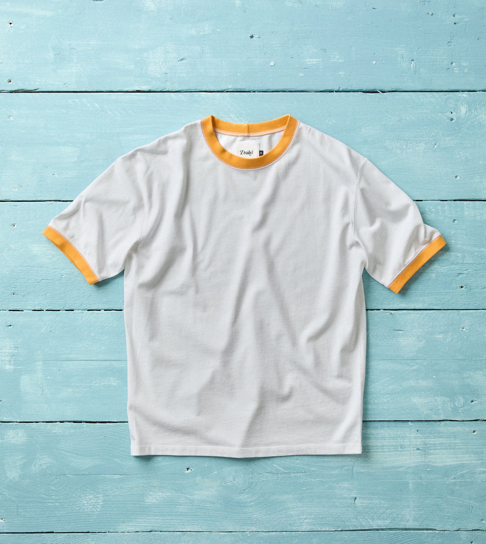 And Yellow Tipped Ringer T Shirt
