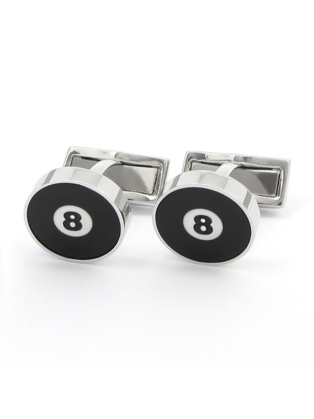 Cufflinks billiard 8 damn it