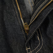 Curved Denim Pants