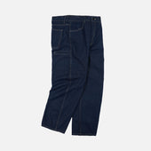 Curved Denim Pants