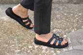 D010 Black Sandals