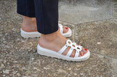 D010 White Sandals