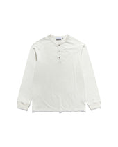 HENLEY NECK L.S T-SHIRTS / OFF WHITE