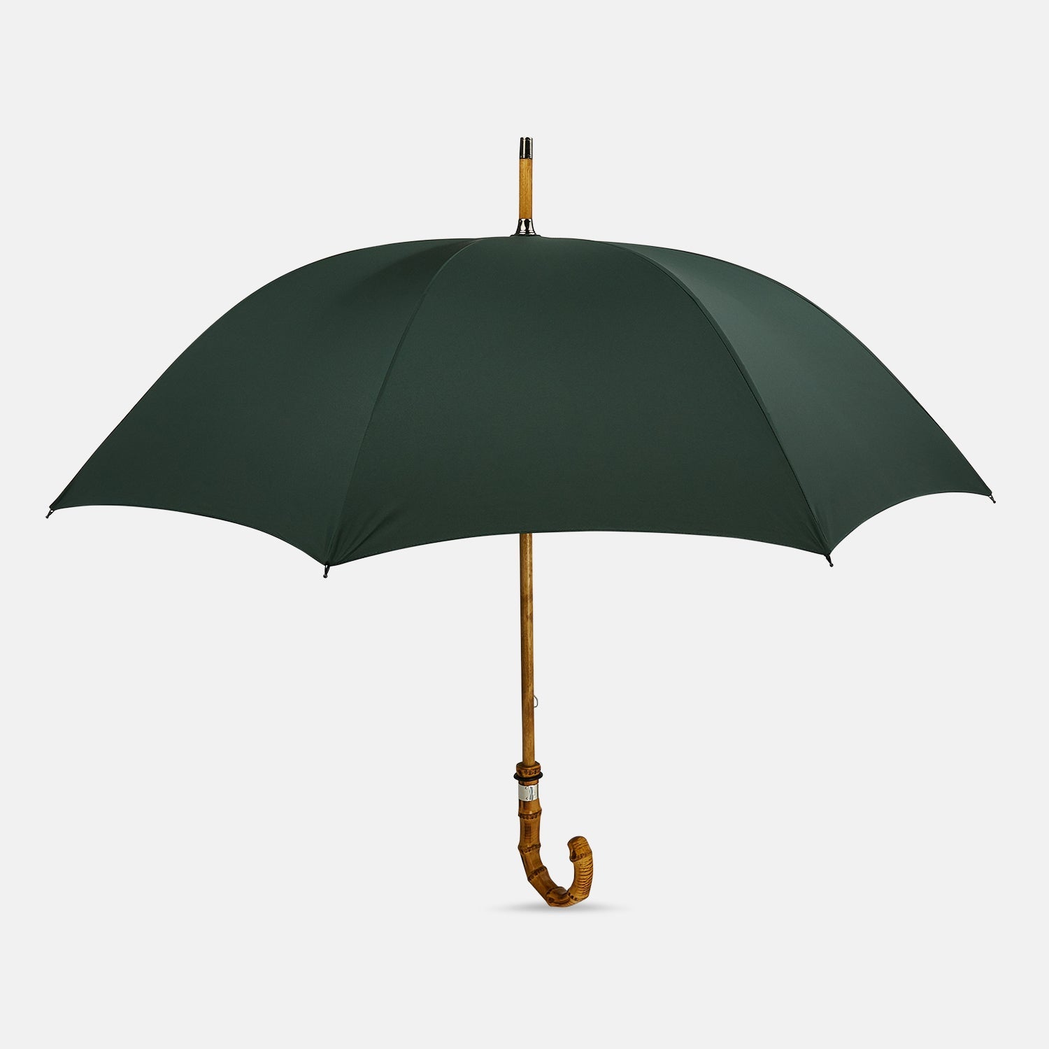 Umbrella With Whangee Crook Handle