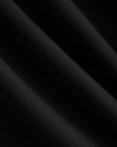 Luxe Fleece Pleated Sweatpant | Black