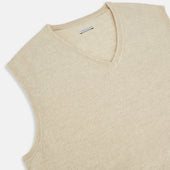 Cashmere V Neck Vest