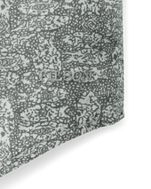 Washed Short Sleeve Feather Cloth Shirt - Khaki Print