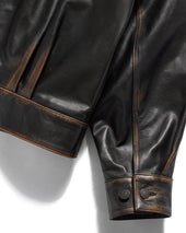 Workers Blouson Leather Jacket Vintage