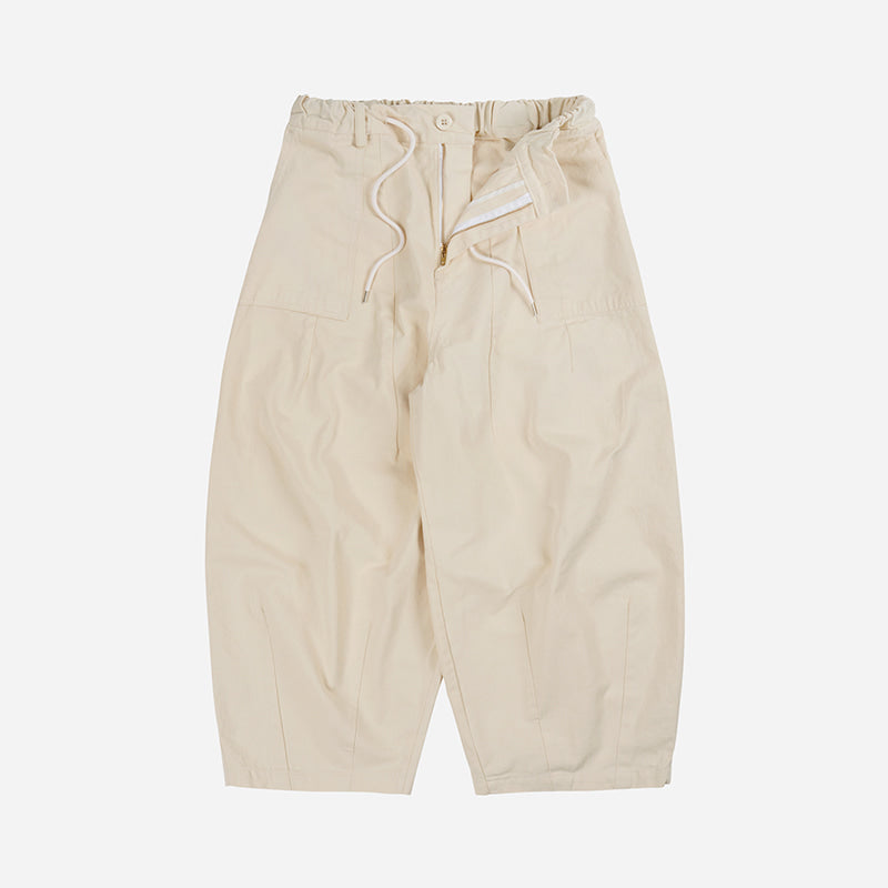 Twill Balloon Pants
