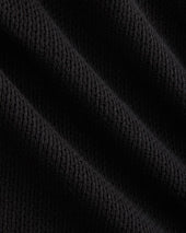 Textured Knit Tank | Black